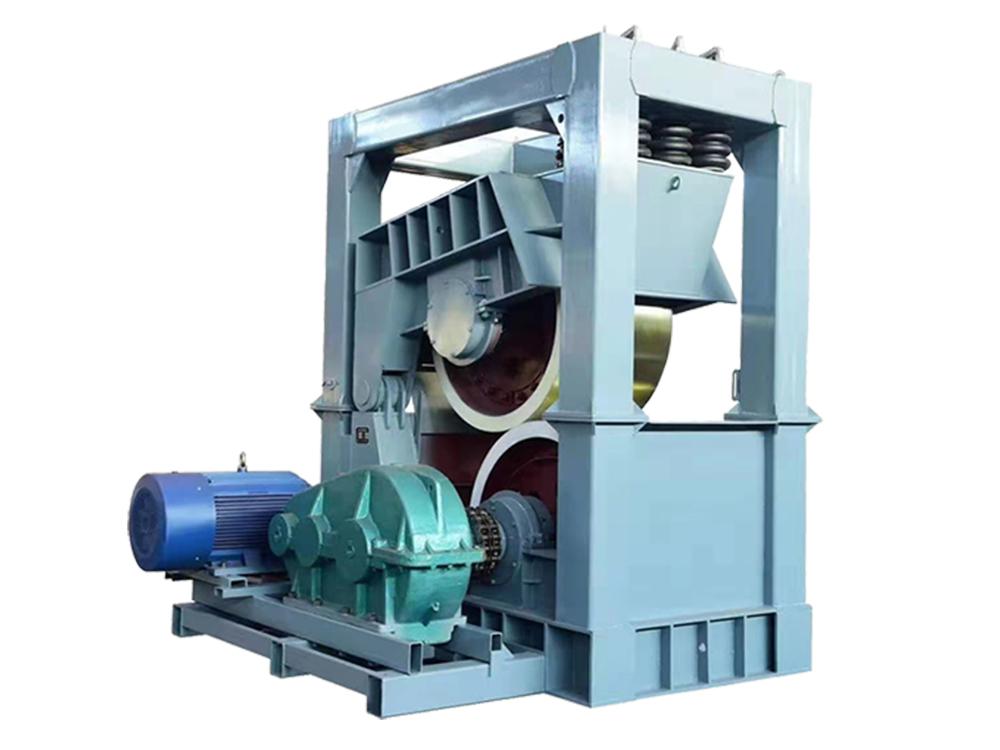 Vertical double roller sand making machine