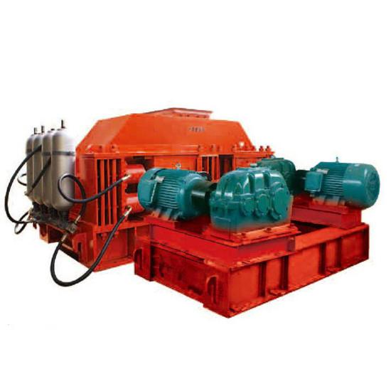 Hydraulic roller crusher