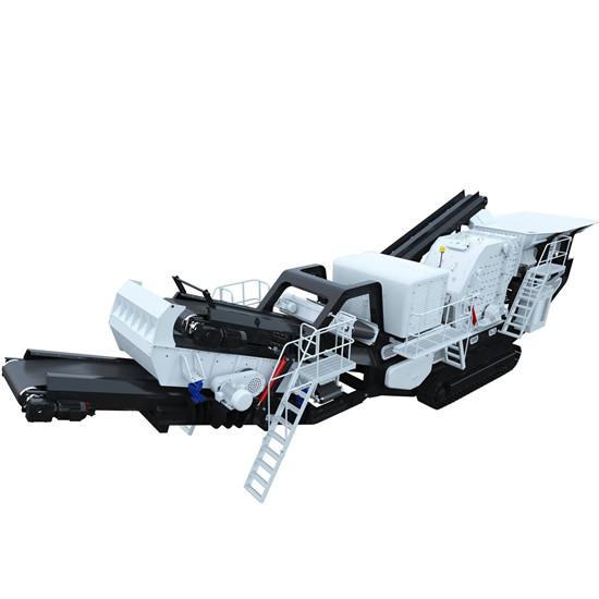 Crawler mobile crushing station