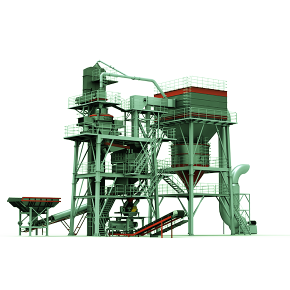 Dry sand making system